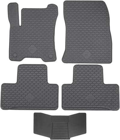 Max-Dywanik DOMA 223104 - Rubber Matten - Mercedes EQA & EQB - Zwart - Met Tunnelbescherming