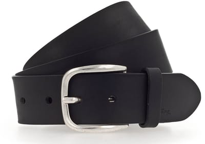 MUSTANG Leren riem Classic Women Leather Belt W100 Black zwart