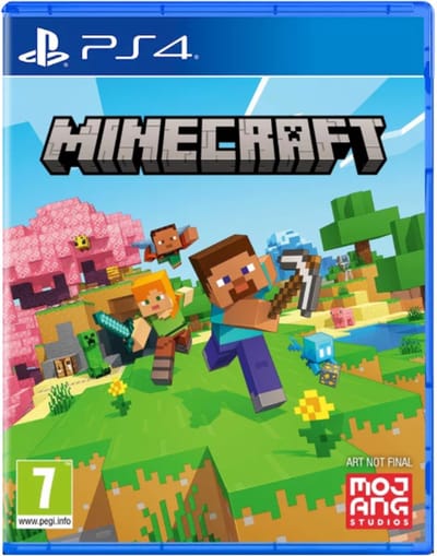 Sony PlayStation 4 PS4 Minecraft Starter Collection Games