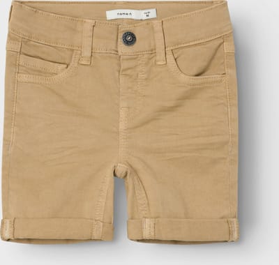 NAME IT NMMSILAS ISAK L TWI SHORTS 9587-MF TB Jongens Broek - Incense - Maat 80