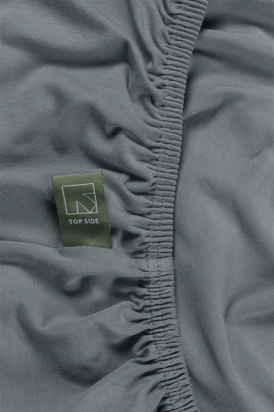 Beddinghouse Dutch Design Jersey - Topper Hoeslaken - 180x220 - Blauw Grijs