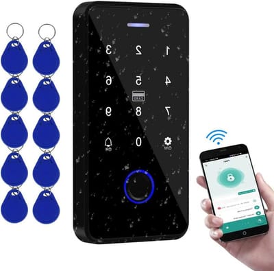 Toegangscontrole Systeem - Slim Slot - Veilige Toegang - IP68 Waterdicht - 100 Gebruikers - Wit