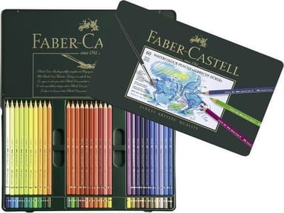 Faber-Castell  aquarelpotlood - Albrecht Durer - blik 60 stuks - FC-117560