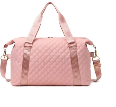 Weekendtas Dames Roze - Sporttas met Schoenenvak & Nat Vak - Handbagage 40x30x20 - Fitness & Reistas - Sjtoer®