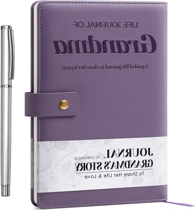 Levensverhaal Journal - Herinneringen Boek - Verhalen Delen - Betekenisvol Aandenken - 23 x 17.5 cm