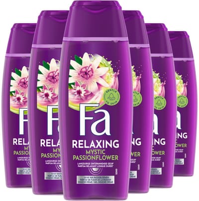 Fa Douchecréme Mystic Passionflower - 12 x 250 ml - Voordeelverpakking
