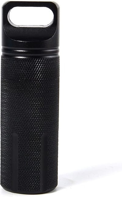 Waterproof outdoor capsule - EDC - Zwart