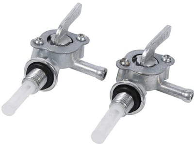 Benzine Kraan Schakelaar 2 Stuks voor Motorfiets Quad ATV Generator - Afsluitventiel Petcock