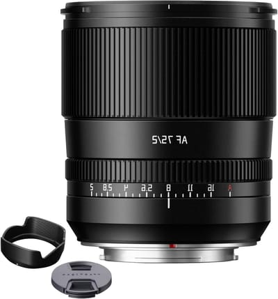75mm F2 Portretlens voor Full-Frame Camera's, Lichtgewicht Autofocus, Grote Diafragma en STM Technologie voor X-Mount Camera's