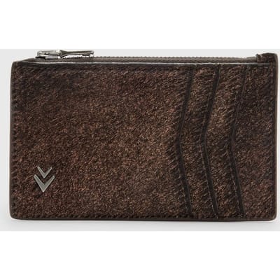 John Varvatos Heritage Long Zip Card Case Chocolate Maat: OS | Tassen Outlet | Heren | Bruin