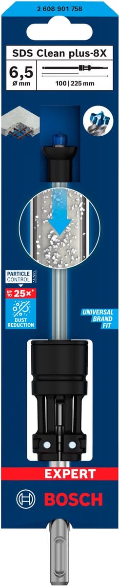 Bosch EXPERT SDS Clean plus-8X hamerboor 6,5 x 100 x 225