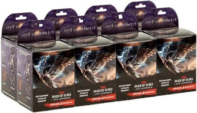 Miniatuur Figuren - Verzamelobjecten Spel - Tafelspel Avontuur - 44 Verschillende Figuren - 8 Boosters Per Steen - Multicolor