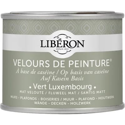 Liberon Velours De Peinture Muurverf - Mat - Vert Luxembourg - 0,125l