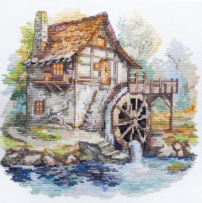 Borduurpakket ABRIS ART - Symphony of water - Symfonie van het water - Level: gemiddeld