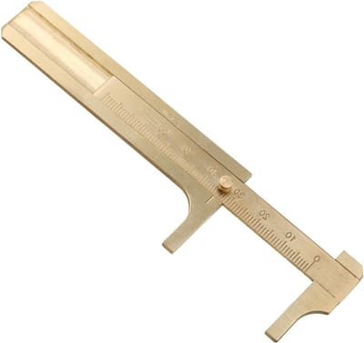Draagbaar 80mm Messinstrument voor Precisie Metingen, Ideaal voor Handgemaakte Sieraden en Ambachtelijke Projecten