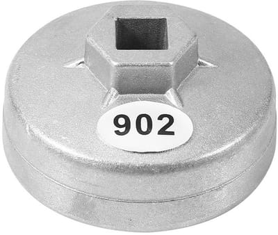 Dailygoods- Oliefilterdopsleutel 67 mm - 14-fluit - Aluminium - Oliefiltercartridges - Auto-dopsleutelverwijderaar - Schokbestendig - Oliefilter