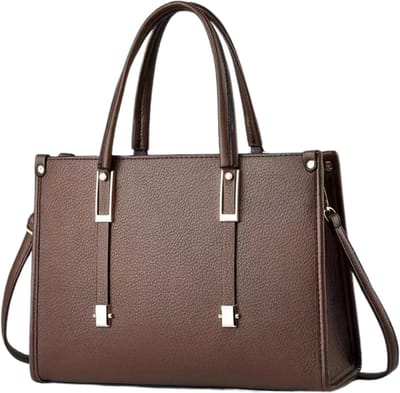 Bovista Handtas Dames - Schoudertas - School - Shopper - Schooltas - Werktas - Bruin