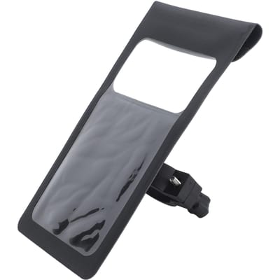 Telefoontas voor Fietsstuur Volledig Waterdicht Gevoelige Aanraking Lichtgewicht Anti Schok 360 Graden gray