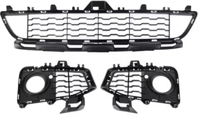 Mistlicht Cover Griton - Mistlicht Grille Cover - Voor BMW F32/F33/F36 (2013-2020) - M Sport Midden + Links + Rechts - Auto accessoires