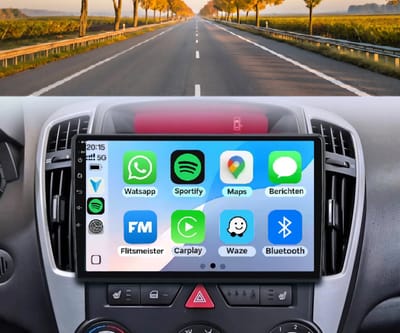 Autoradio 4/64 met Carplay en Android auto | Geschikt voor Kia Cee'd 2006-2009 | Radio scherm met Navigatie | 2006 2007 2008 2009 | Ceed cee d