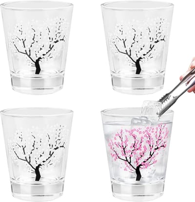 Shotglazen 5cl Kleurveranderende shotglazen voor Tequila, Wodka, Ouzo