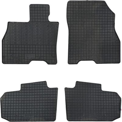 Rubber matten passend voor Nissan Leaf (ZE0) 2010-2017 (4-delig + montagesysteem)
