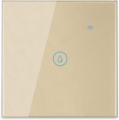 Warmwaterbereider Schakelaar - Boiler Controle - Thuiscomfort Vergroten - App en Spraakbesturing - 4000W 20A - Goud