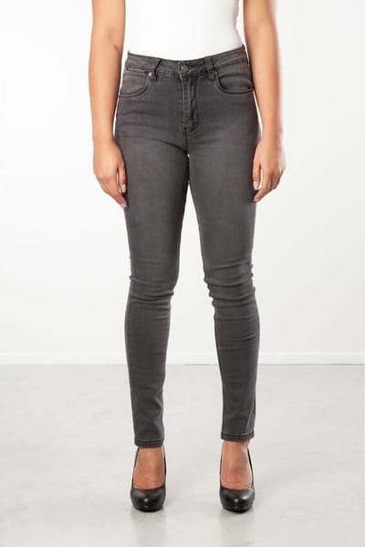 New Star dames broek New Orleans denim grey - maat 32/32