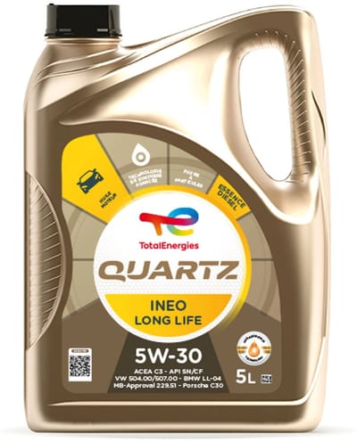 Total Quartz Ineo LongLife 5w30 motorolie 5 liter