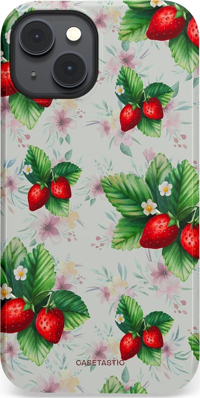 Casetastic Hoesje Geschikt voor Apple iPhone 14 Magsafe - Stijlvolle Beschermende Duo-layer Case - Rosales