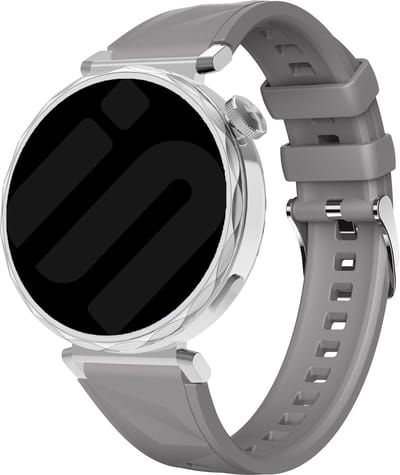 Strap-it Premium siliconen bandje 18mm - geschikt voor Huawei Watch GT 4 - 41mm / GT 5 - 41mm / GT 5 Pro - 42mm - Fossil Gen 5e - 42mm / Gen 6 - 42mm - Withings ScanWatch Light / ScanWatch 2 - 38mm / Steel HR - 36mm - grijs