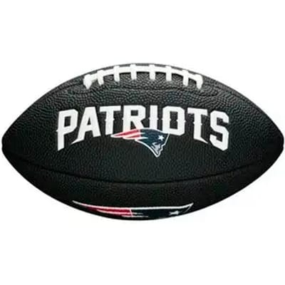 Wilson F1533XB Black Edition NFL Mini Soft Tou Team Patriots voor Sport Fanzone