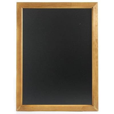 Panneau d'information mural publicitaire MENU pour restaurants 600x800mm Hendi 664049