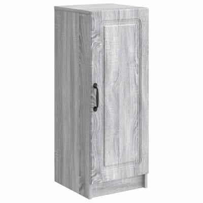 vidaXL - Dressoir - Grijs - sonoma - 33 - x - 34,5 - x - 87 - cm - Bewerkt - hout