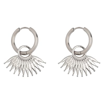 Chic by Lirette - Oorbellen Granada - Zilver