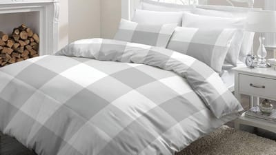 Snoozing Maaike - Dekbedovertrek - Eenpersoons - 140x200/220 cm + 1 kussensloop 65x65 cm - Grey