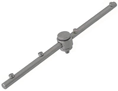 Vaatwasser Onderdeel - Sproeierarm - Schoon Servies - Vier Sproeiers - 325 mm Lengte - Grijs