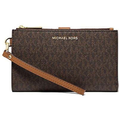 Michael Kors Smartphoneportefeuille Dames Portemonnee - Bruin - One Size
