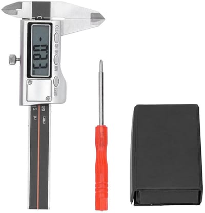 Digitale Schaalmeter 0-50mm, Draagbaar Mini Meetinstrument voor Industrie en Doe-Het-Zelf Projecten, Nauwkeurige Metingen en Duurzaam Ontwerp