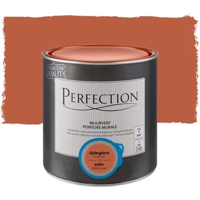 Perfection Ultradekkend Muurverf - Zijdeglans - Rode Klei - 2,5l