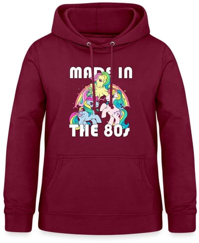 My Little Pony Retro Made In The 80's Hoodie Dames