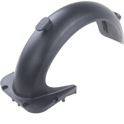 Elektrische scooter Achterspatbord Achterspatborden Compatibel met G30 Max Plastics Waterafleider Achter With hook type gray