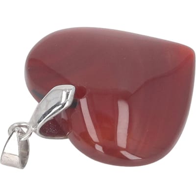 Hartchakra Steen Krachtige Energie Balans Chakra Decoratieve Helende Kristalsteen Rode Agaat brown
