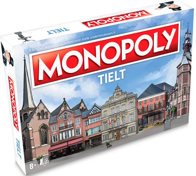 Monopoly Tielt - Gezelschapsspel - Min leeftijd 8 jaar - 2 tot 6 spelers