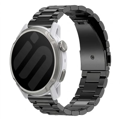 Strap-it Titanium bandje geschikt voor Garmin Fenix 9 (Pro) 51mm / Fenix 8 (Pro) 51mm / Garmin Fenix 7x (Pro - Sapphire Solar) / Fenix 6x (Pro - Sapphire) / Fenix 5x (Plus) / Fenix 3 / Epix Pro (Gen 2 - 51mm) / Enduro 1-2-3 - Zwart
