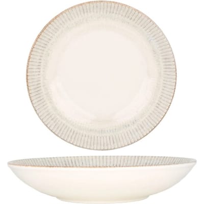 Bonna Diepbord - Galata - Porselein - 25 cm (1300cc) - set van 6