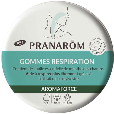 Pranarôm Aromaforce Gommen Ademhaling 45 Bonbons