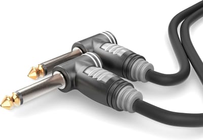 Sommer Cable HBA-6A-0030 Jackplug Audio Aansluitkabel [1x Jackplug male 6,3 mm (mono) - 1x Jackplug male 6,3 mm (mono)]