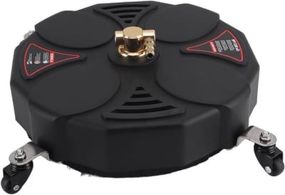 Hogedrukreiniger oppervlaktereiniger 2500PSI roestvrij staal - reiniger accessoire - tuinreiniging.