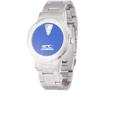 Horloge CHRONOTECH CT7002-03M. Kwarts, Kleur blauw. Vrouw.